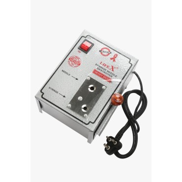 LIFEX Needle Syringe Destroyer Electric | Heavy Duty Metal Body | For Hospitals, Clinics and Laboratories LIFEX Needle Syringe Destroyer Electric | Heavy Duty Metal Body | For Hospitals, Clinics and Laboratories