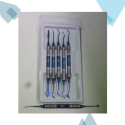 6-Piece Dental Composite Filling Instrument Set – Restoration Spatula Kit